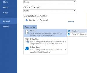 add dropbox to office 365|can't open dropbox link.
